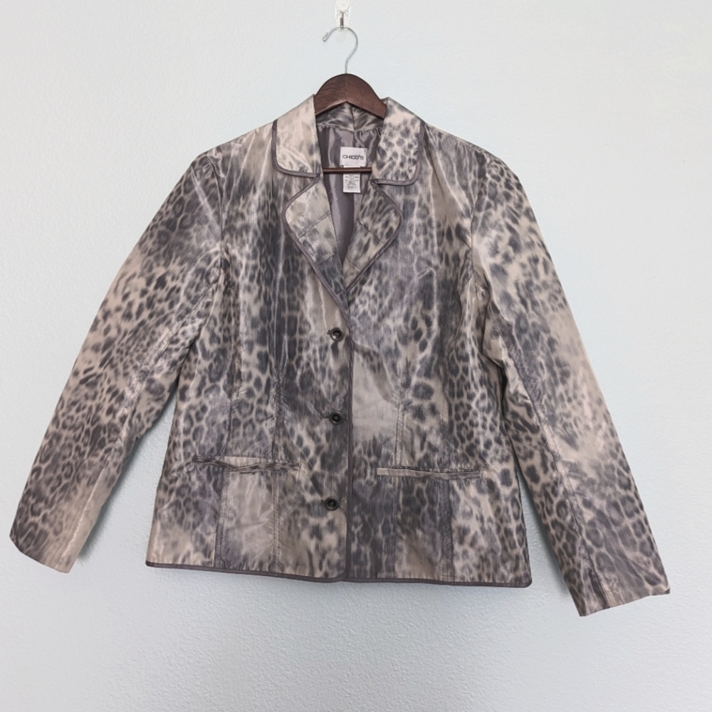 Chico's, Size 1 (Medium/US size 8), Blazer